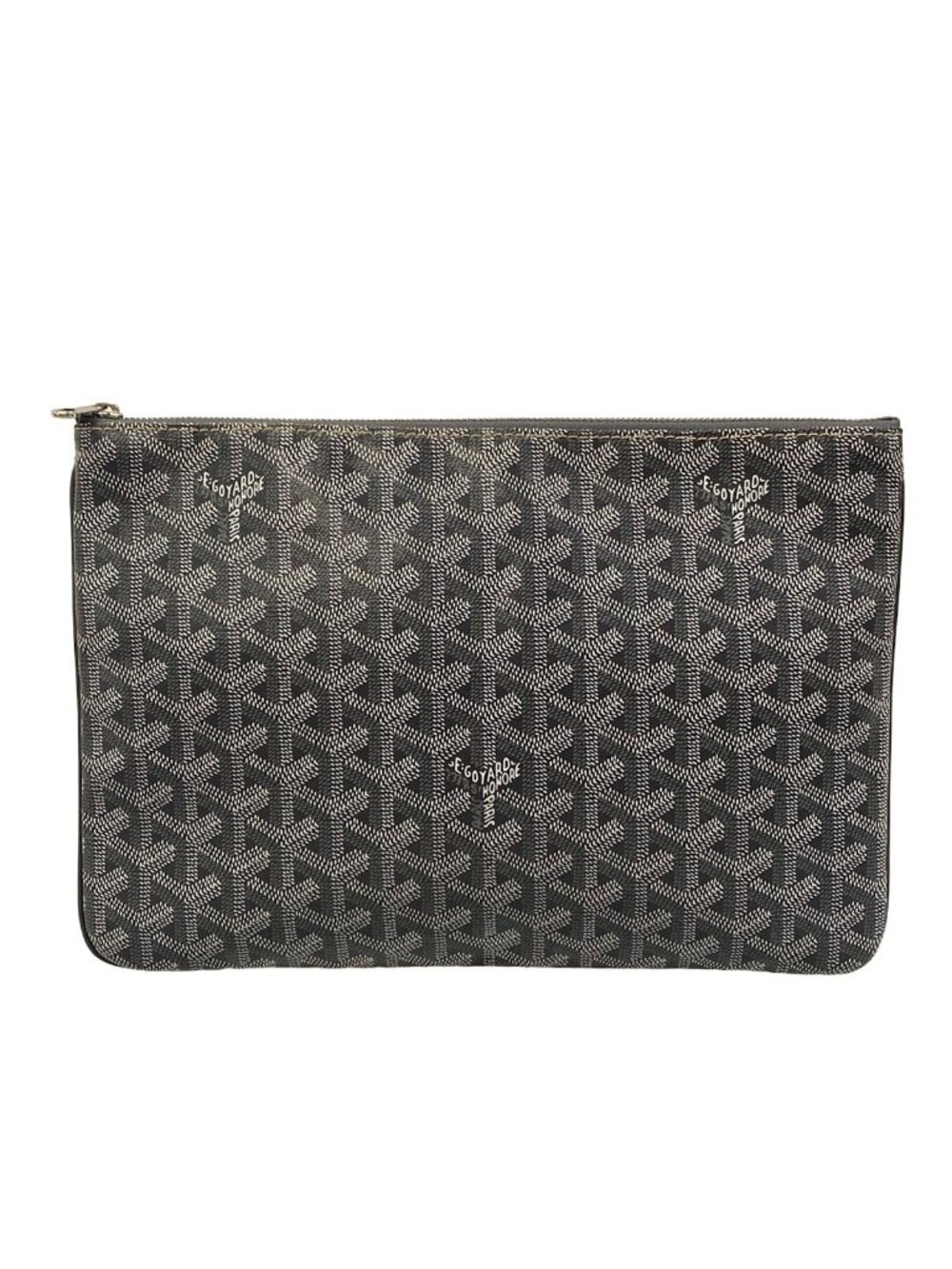 Goyard Clutch Sena Gray Dark White